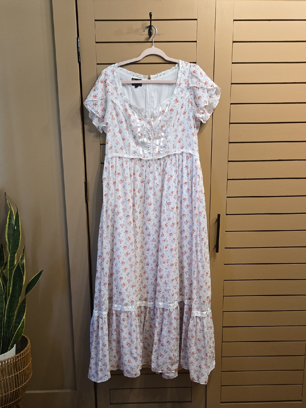 GUNNE SAX for ModCloth Pure Poetry Maxi Dress Size 16 (See Measurements) - Picture 5 of 13
